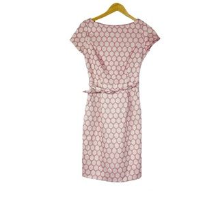 Mystic Dress Sheath Dress Cap Sleeve Belted